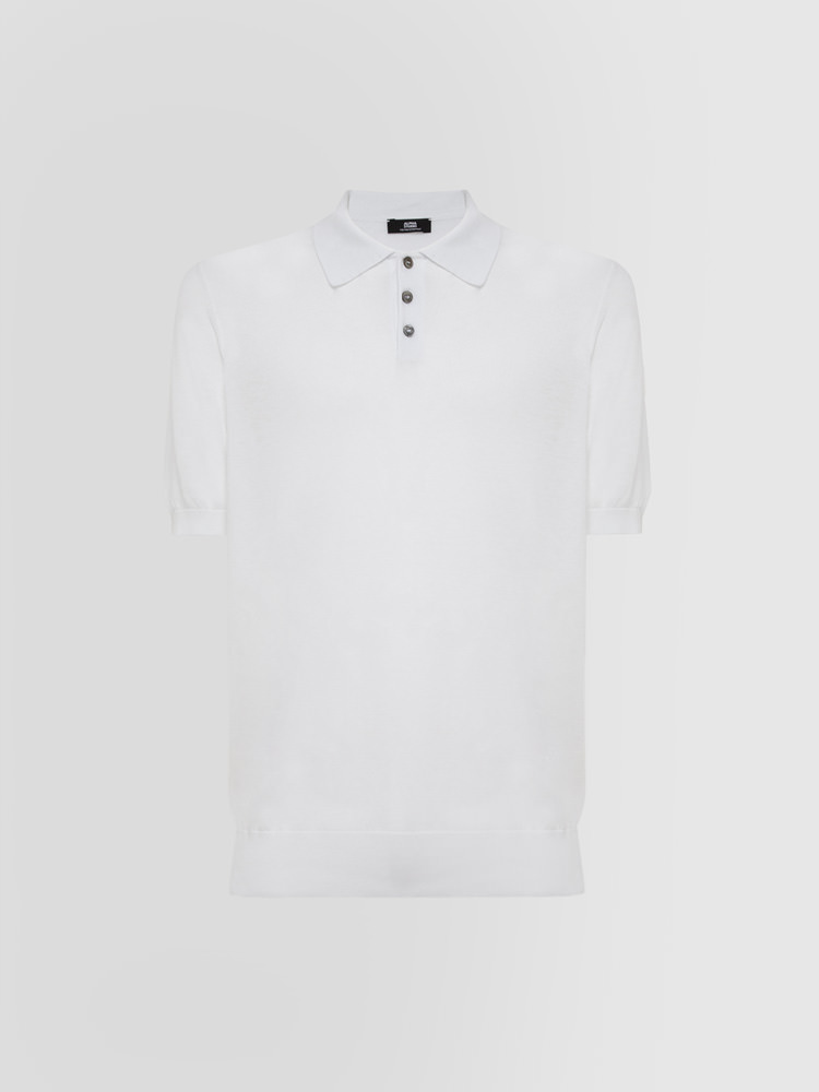 POLO SHIRT IN SEA ISLAND COTTON