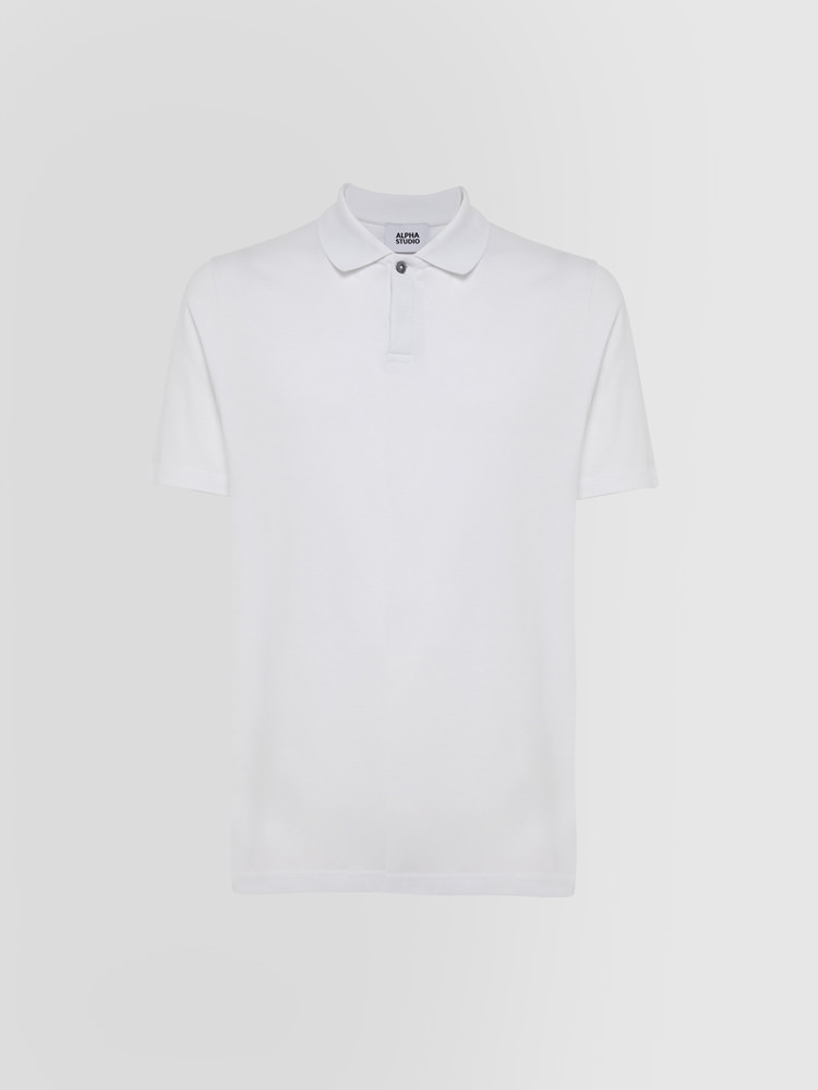 POLO SHIRT IN STRETCH JERSEY