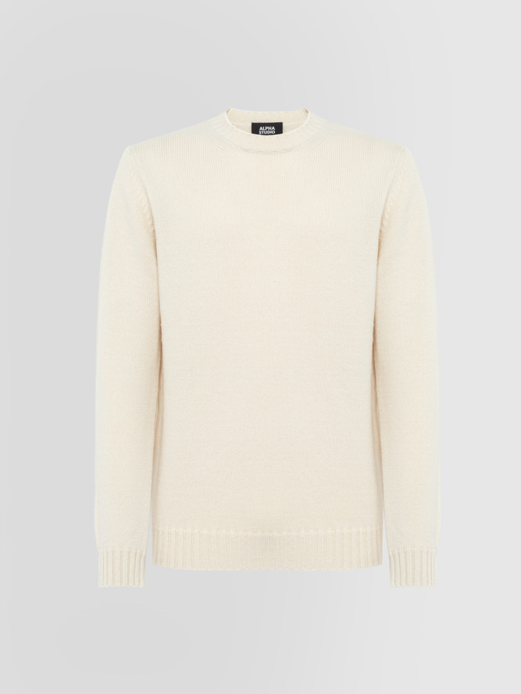 NEW CASHMERE CREW NECK SWEATER 