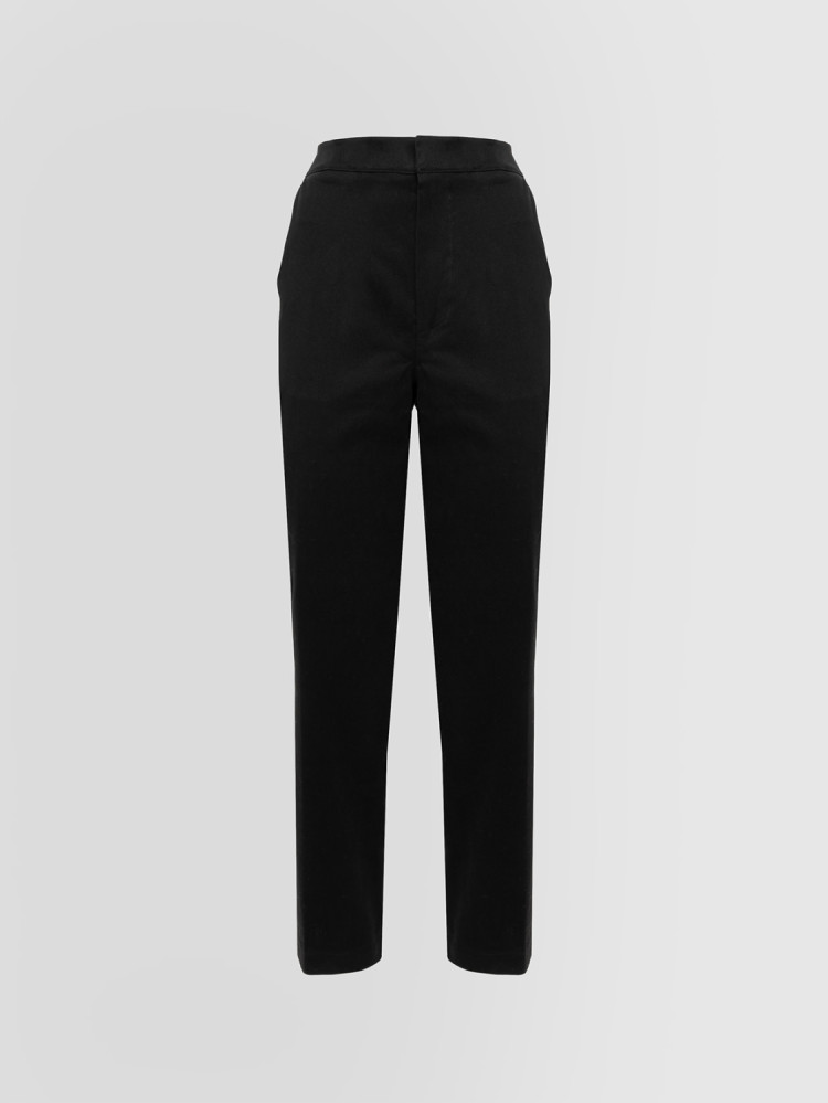 COTTON STRAIGHT PANTS 