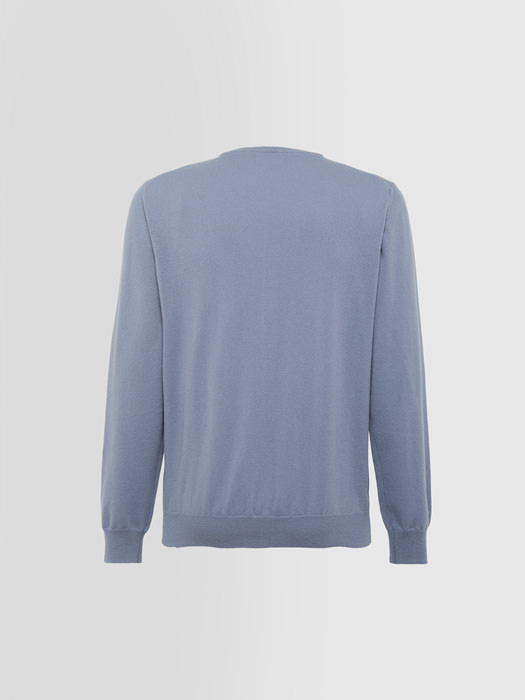 BASIC CREW NECK SWEATER IN CASHMERE
